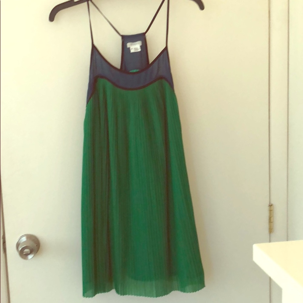 Flowy, pleated dress